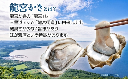 北海道 サロマ湖産 龍宮牡蠣 2kg（ 2年物 殻付き カキ ）カキナイフ付 牡蠣 海鮮 魚介 国産 貝付き 生牡蠣 生食 焼き牡蠣 蒸し牡蠣 冷蔵 産地直送 オホーツク 