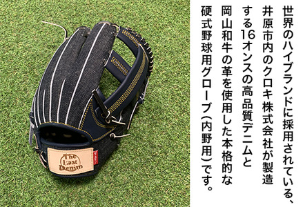 井原デニム地域ブランド認定 野球グローブ（内野用） | 岡山県井原市