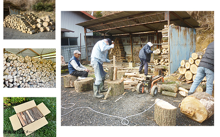 乾燥薪(広葉樹) 約20kg(里山有志会)