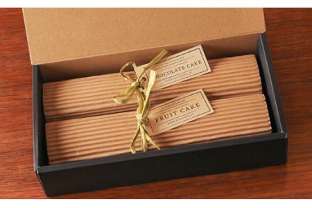 A-52 イル・パタタ スーパーフルーツケーキ&チョコレートケーキセット