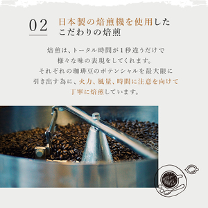 総社珈琲3種飲み比べ（名勝豪渓編）粉1200g（200g×6袋）【ドリップレシピ付き】010-054