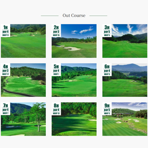 鬼ノ城ゴルフ倶楽部利用券（3枚）060-016