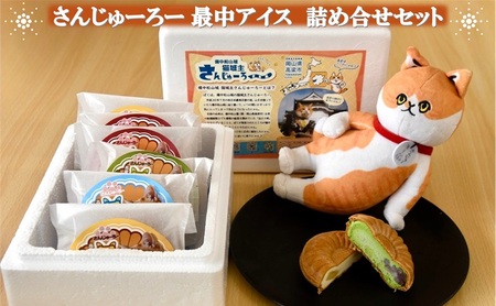 さんじゅーろー 最中アイス 詰め合わせ セット（6個入り）