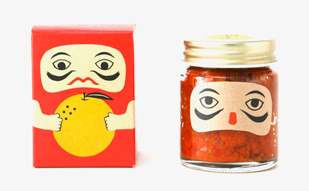 柚子の香り広がる赤柚子胡椒【吹屋の紅だるま4個セット】 調味料 万能調味料 