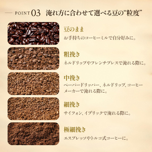 【定期便3ヶ月】極上の甘みと香りの 珈琲 中挽き（ペーパー・ネル）1kg【珈琲ドリップのレシピ付き】 ブレンド ドリップコーヒー 深煎り ほろ苦い 甘い コク 