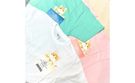 猫城主　さんじゅーろTシャツ（ピンク） Sサイズ
