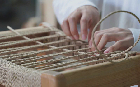 Sii stool　-ペーパーコードのスツール-【ナチュラル】