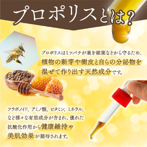 令和7年採取 純粋蜂蜜 液体 プロポリス30cc