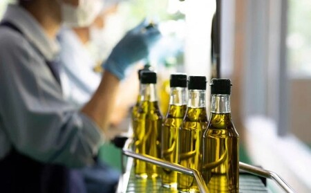 【高島屋選定品】日本オリーブ 有機栽培 エキストラバージン オリーブオイル シングル 450g×2本