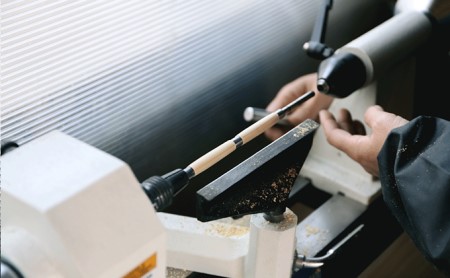 岡山県産のひのきを使用した世界でたったひとつのボールペン 文房具 筆記具 普段使い 筆記用具 会社用 自宅用 ビジネス 小物 