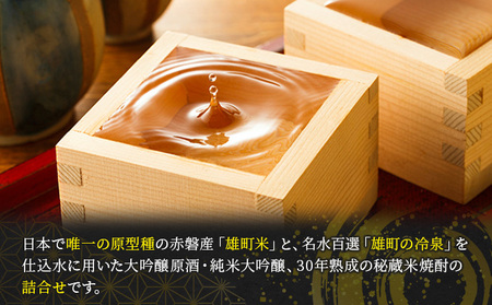 櫻室町 秘蔵 米焼酎 ・ 大吟 ・ 純米 大吟 詰合せ セット お酒 日本酒 