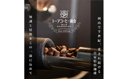 自家焙煎 コーヒー 1kg（500g×2袋）ー(1) トーアコーヒー商会 ブレンドコーヒー 焙煎 珈琲 飲料類 豆