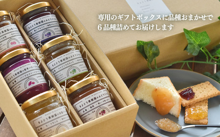 【きよとうファーム】果樹園の品種を楽しむ果実ジャム 6種 (岡山県産)9月以降順次発送【KF-K005-01】