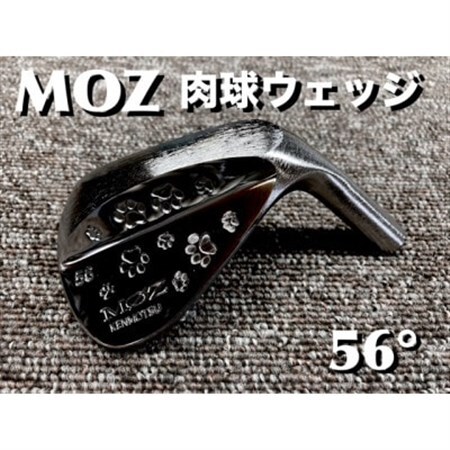 MOZ 肉球ウェッジ  56° コバルトブラック・ミラー仕上げ (DG S200)_雑貨・日用品 ゴルフ用品 スポーツ・アウトドア用品 _【1500868】