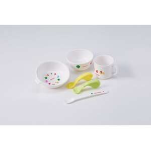 ミキハウス　テーブルウェアセット  (T30)_雑貨・日用品 ベビー用品    雑貨・日用品 グラス・カップ 食器   雑貨・日用品 スプーン・フォーク・ナイフ 食器   雑貨・日用品 皿・椀 食器 _【1504414】