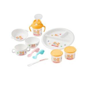 ミキハウス　テーブルウェアセット(F100)_雑貨・日用品 ベビー用品  _【1591318】