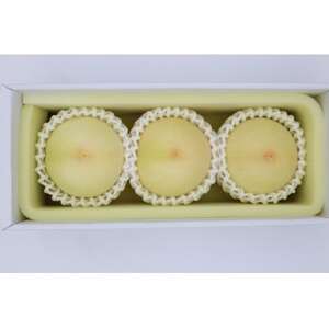 2026年先行予約　岡山県産おかやま夢白桃3玉　エース_果物・フルーツ もも  モモ 桃_【配送不可地域：離島】【1601401】