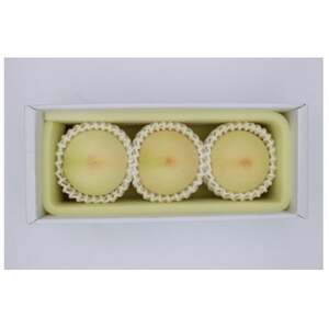 2026年先行予約　岡山県産おかやま夢白桃3玉【ロイヤル】_果物・フルーツ もも  モモ 桃_【配送不可地域：離島】【1601406】