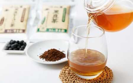 作州黒黒豆茶と黒豆ヤーコン茶セット【1075906】