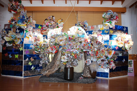 さをり織り（アームカバー、コースターセット）