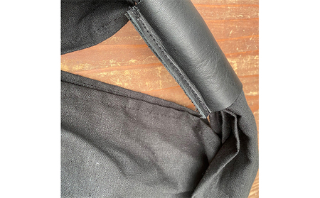 『素材を楽しむ』エコバッグ (オリーブグリーン) ファッション カバン 雑貨 日用品