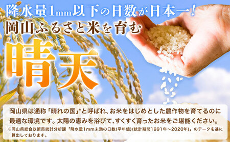 岡山ふるさと米 20kg 岡山県産 白米 精米 矢掛町《1月中旬-2月末頃に出荷予定(土日祝除く)》米 コメ