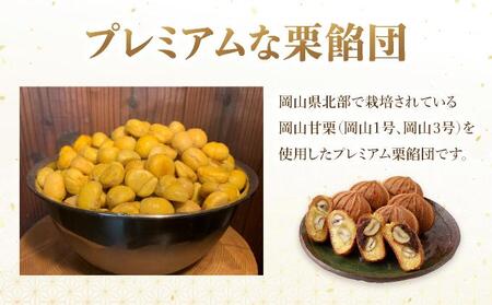 I-6.プレミアム栗餡団・2種類箱詰めセット