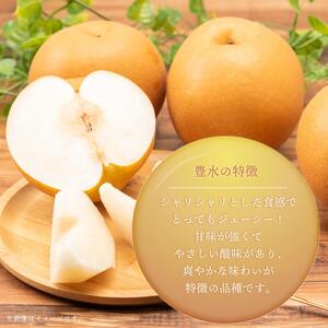 【2026年先行予約】［大原観光果樹園］岡山県産 旬の梨（豊水）（約4kg 10～12玉）【026-a022】