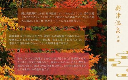 奥津温泉「花美人の里」日帰り入浴券(5回分)051-a001