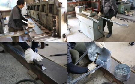 板金屋さんがつくる トタンのちりとり p-cZ-A01A