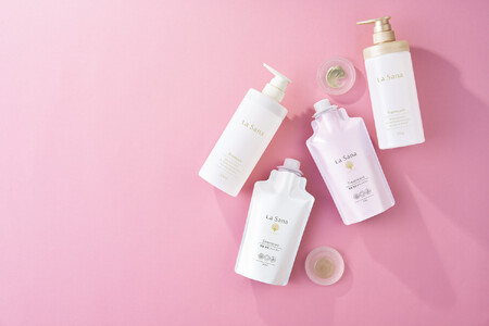  ラサーナ 海藻 海泥 シャンプー・トリートメント・専用空ボトル セット