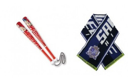 カープ・サンフレッチェ応援グッズ3点