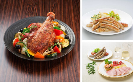 福留ハム ロマンティック街道6点セット(ハム、ベーコン)