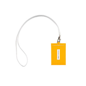 IDカードケース(縦)/ イエロー M124T