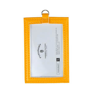 IDカードケース(縦)/ イエロー M124T