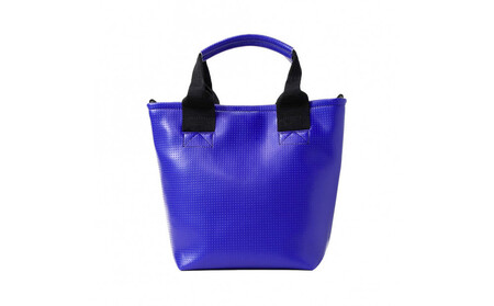 FUKUNARY ミニトートバッグ バレーボール / ブルー M075