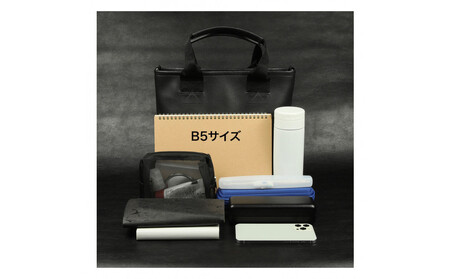 ミニトートバッグ/ ブラック E075