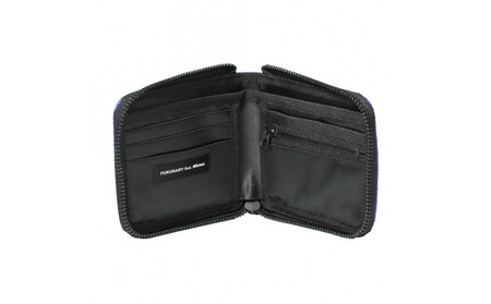 ＼年内発送／折財布/ ブルー M026