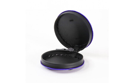 ＼年内発送／ラウンドコインケース/ ブルー M047