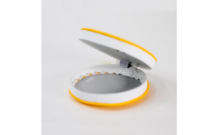 \年内発送/ラウンドコインケース/ イエロー M047