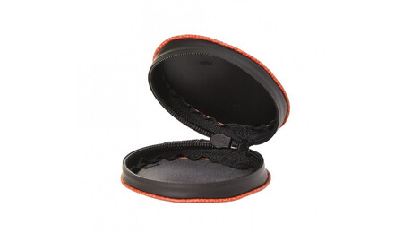 ＼年内発送／ラウンドコインケース/ ブラウン M047