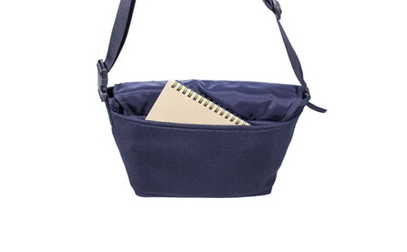 \年内発送/メッセンジャーバッグ S MA-1/ネイビー F018S