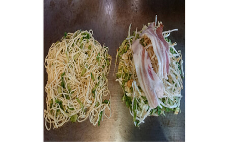 広島迷彩(名菜)焼き(そば) 1枚