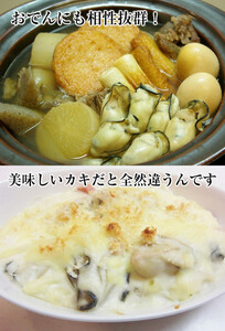 米田海産の広島かき むき身2kg (0.5kg×4袋) 加熱調理用