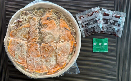 悟八の冷凍お好み焼き　そば肉玉2枚入り