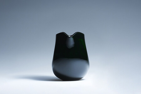 両口酒器「えくぼ」(緑)