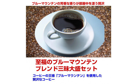 ブルーマウンテンブレンド三昧（1kg）【粗挽き】