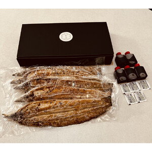 国産うなぎの蒲焼き 5尾（合計875g）