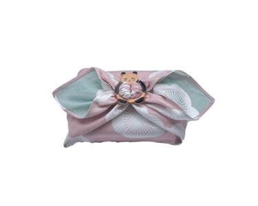 ウオーク社　お包みtomekoセットパンダ(梅ベビーピンク） ku079-070-r