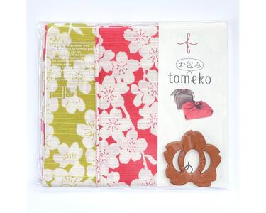 ウオーク社　お包みtomekoセットさくら(しだれ桜） ku079-072-r